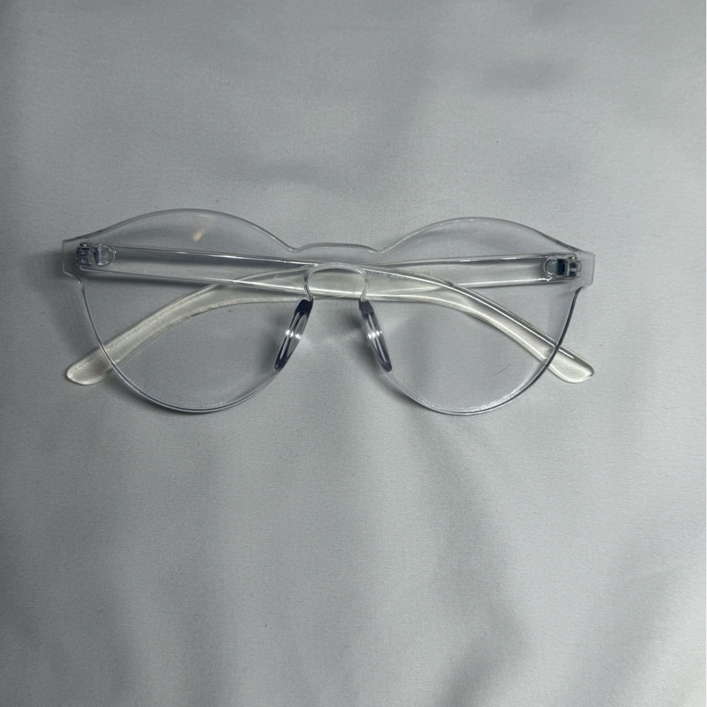 Clear Cat-Eye Glasses